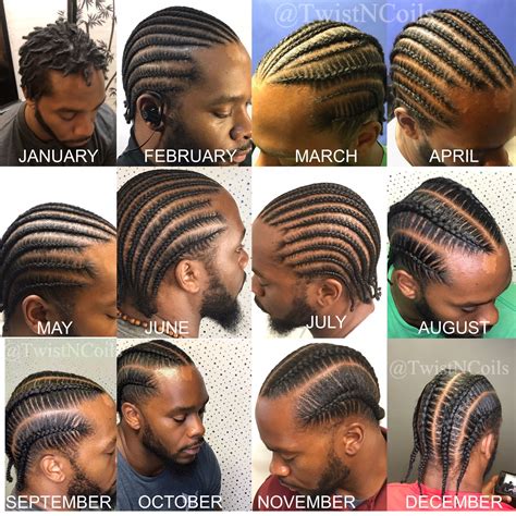 Men Hair Care 1 year of Growth (2018) | Cornrow hairstyles for men, Cornrow braids men, Mens ...