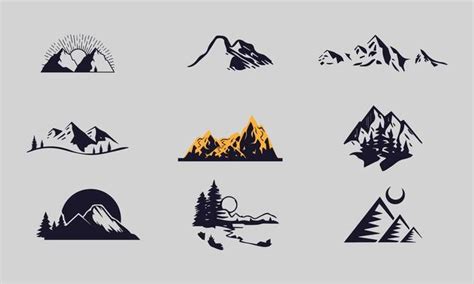 Mountain Vector Art, Icons, and Graphics for Free Download