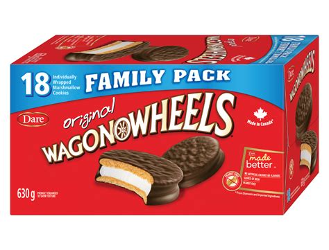 Wagon Wheels Original Cookies - Dare Foods