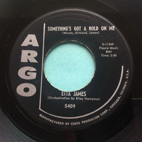 Etta James - Something's got a hold on me - Argo - VG+