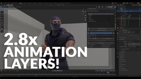 BLENDER 2.8x - ANIMATION LAYERS ADDON! -AWESOME ️ - YouTube