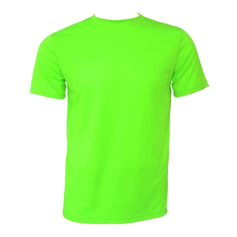 Neon Coloured Dri Fit Round Neck T-shirt - Miguel Moses