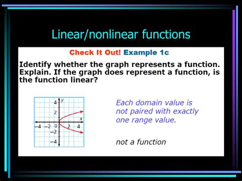 PPT - 806.3.7 Linear/nonlinear functions PowerPoint Presentation, free download - ID:6796098