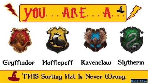 Take The Most Accurate Harry Potter Sorting Hat Quiz Online | Quiz Tola