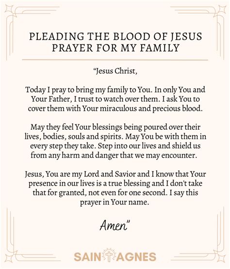 The Strongest 4 Prayers for Pleading The Blood of Jesus