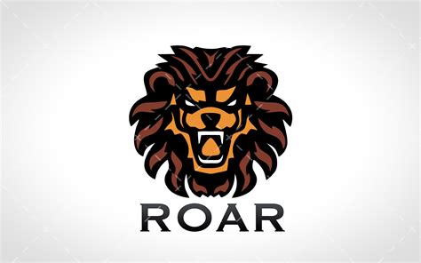 Lion Logo | Roaring Lion Head Logo For Sale - Lobotz LTD