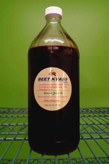 Fermented Beet Kvass - Quench Juice LLC