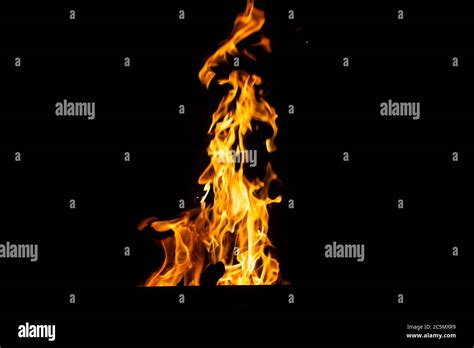 Danger fire on a dark background. Background from fire. Fire pattern can be used in design Stock ...