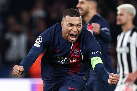 Mbappe penalty earns PSG UCL draw with Newcastle