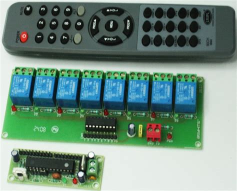 16 Channel InfraRed remote controller - Electronics-Lab.com