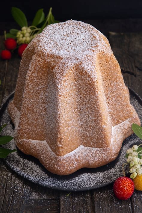 Pandoro Italian Christmas Cake Recipe - An Italian in my Kitchen