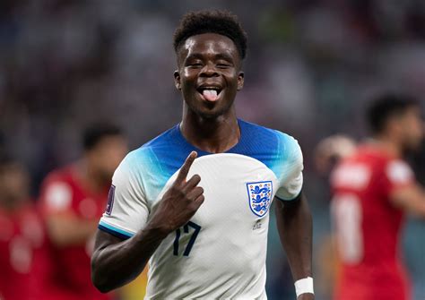 Arsenal star Bukayo Saka shatters England record on World Cup debut