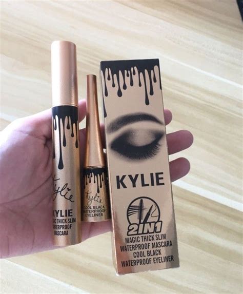 Kylie Jenner Cosmetics Makeup 3D Fiber EyeLashes Extension Mascara+ Gel ...