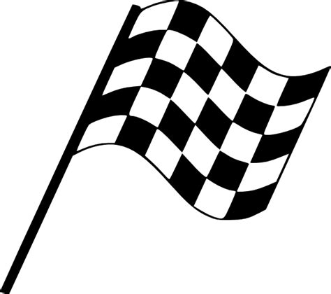 Racing Flag Flowing Rght Clip Art at Clker.com - vector clip art online, royalty free & public ...