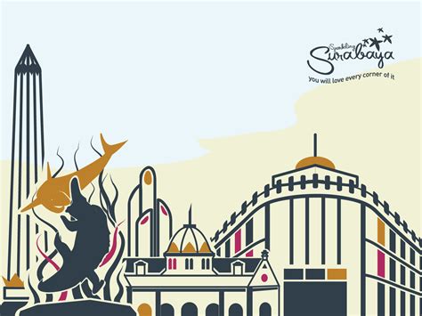 Surabaya Landmark 101 by Nadia Ningtias on Dribbble