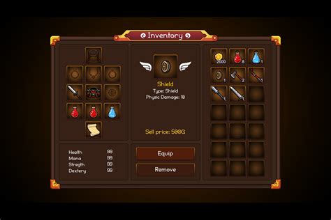 Fantasy Inventory System | Game Toolkits | Unity Asset Store