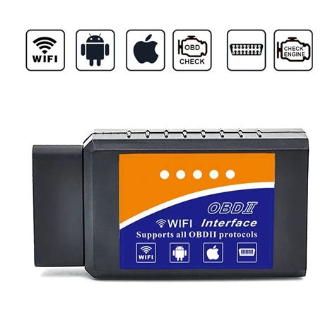 Car WIFI OBD2 EML327 Wireless OBD Car Code Reader Scan Tool Scanner ...