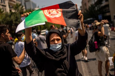 Afghan women call for respect in rare protest over education, rights