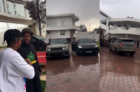 Watch: Andile Mpisane and Ghost Hlubi show off their expensive cars