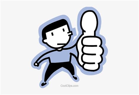 Man Giving A Thumbs Up Royalty Free Vector Clip Art - Thumbs Up Clip ...