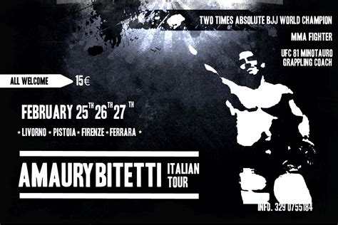 Amaury Bitetti Italian Tour ~ maxbjj