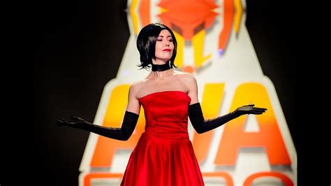 AVA Expo 2015 - Scarlet Overkill cosplay by helenkyle - YouTube