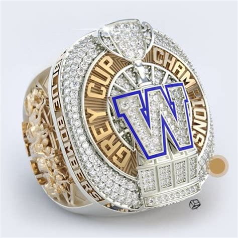 2021 Winnipeg Blue Bombers Grey Cup Championship Ring - Baron®