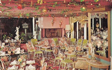 Crescent Beach Hotel Cocktails Restaurant Rochester New York 1960s Postcard Cocktail Restaurant ...