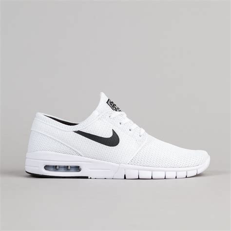 Nike SB Stefan Janoski Max Shoes - White / Black | Flatspot