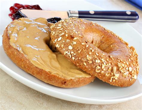 Bagel with Nut Butter & Fruit