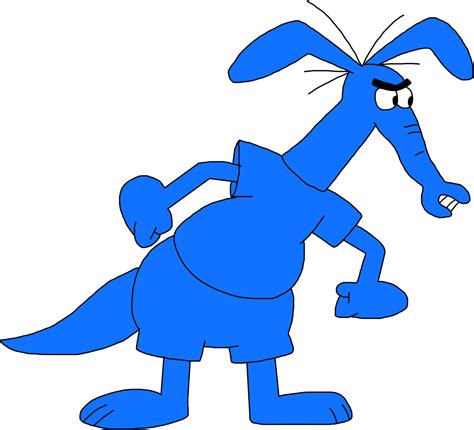 Aardvark Clipart Blue - Aardvark Cartoon - Png Download - Full Size ...