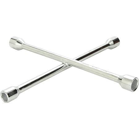 Amazon.com: Ken-Tool Lug Wrench, 14in.L, Chrome, 4 Way (35635) : Automotive