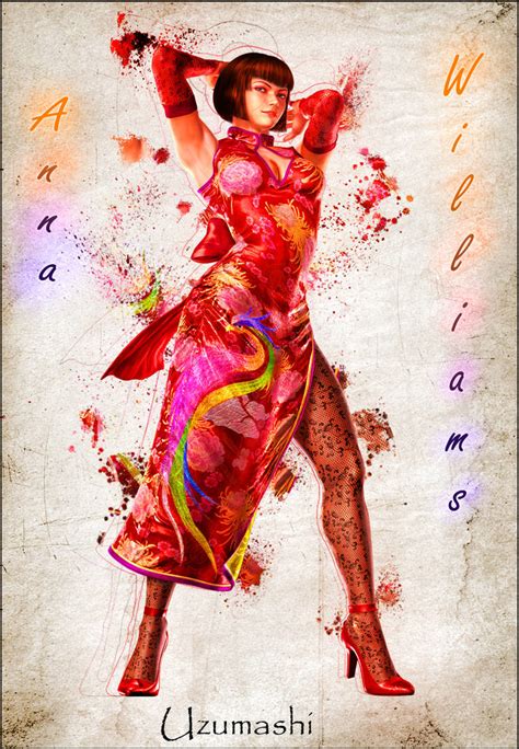 Tekken 6 - Anna Williams by UZUMASHI on DeviantArt