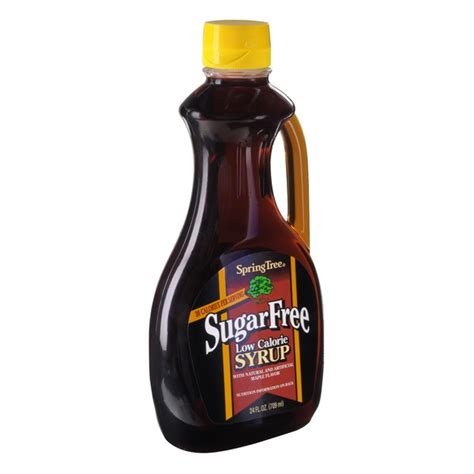 Spring Tree Syrup Maple Sugar Free & Low Calorie