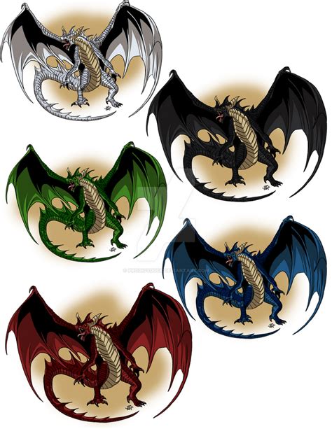 Chromatic Dragons by ProdigyDuck on DeviantArt