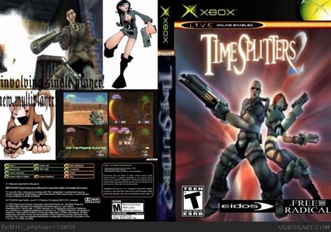 TimeSplitters2 Xbox Box Art Cover by The Employer