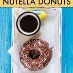 Baked Nutella Peanut Butter Donuts | Recipes From A Pantry