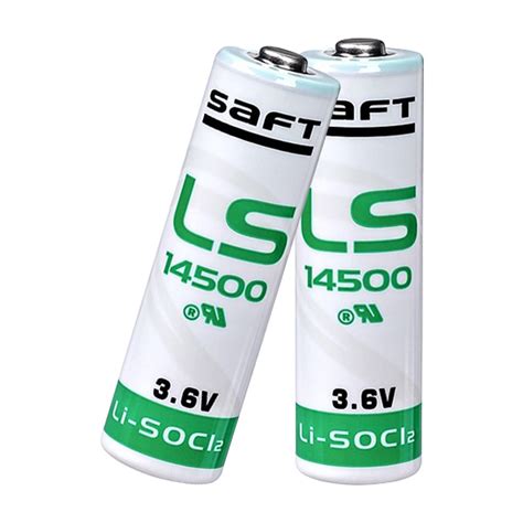 2 Saft LS 14500 LS14500 AA 3.6V Lithium Battery - TheBatterySupplier.Com