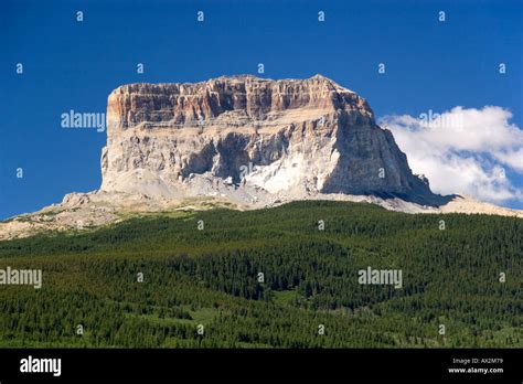 Chief Mountain Montana Stock Photo - Alamy