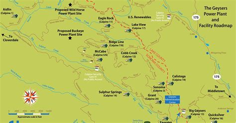 USA, California: Opportunity to Tour Geothermal Power Plant in The Geysers