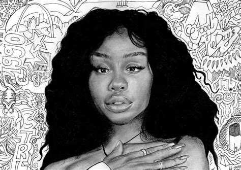 Hey I did a drawing of SZA, what do you think? :) : r/sza