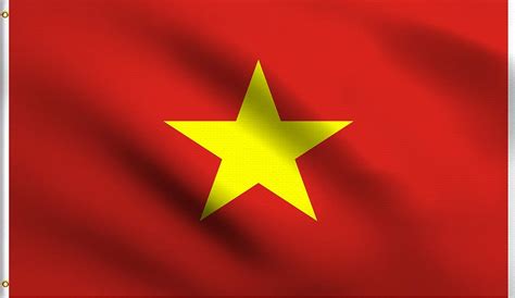 Amazon.com : DMSE North Vietnam Vietnamese Eed Flag Yellow Star Democratic Republic Cờ đỏ sao ...