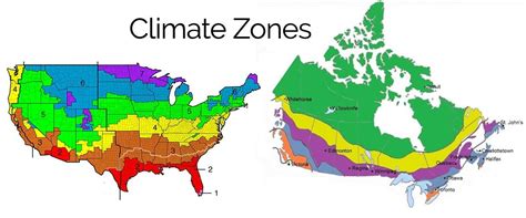 Building Climate Zones USA & Canada - Why it's Important - Ecohome