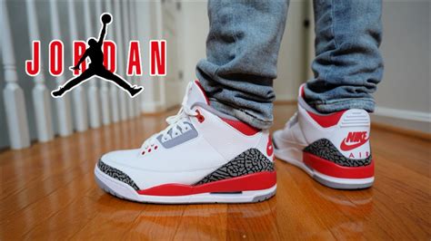 Korrespondierend zu ethnisch übertreffen jordan 3 fire red on feet Vielen Dank einfach zu ...