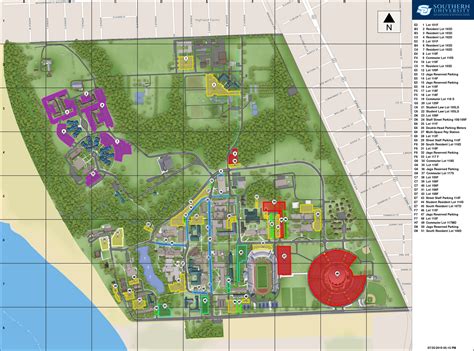 Southern Utah University Campus Map