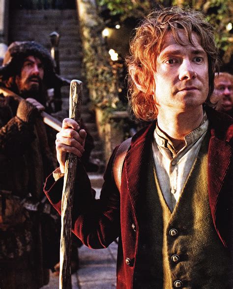 Martin Freeman as Bilbo Baggins in The Hobbit