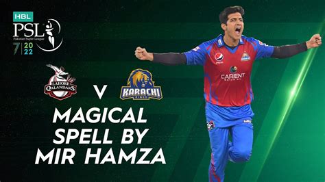 Magical Spell By Mir Hamza | Lahore Qalandars vs Karachi Kings | Match ...