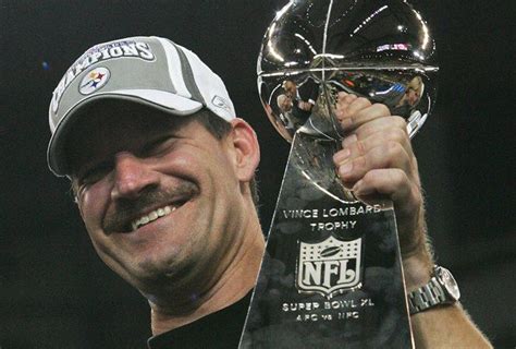 Bill Cowher, former Steelers head coach. He went 161-99 over his career, including leading them ...