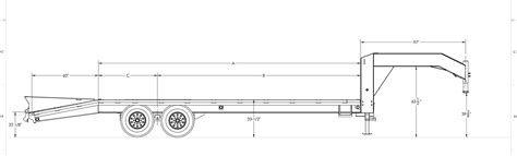 Big Tex Trailers 16GN Single Wheel Tandem Axle Gooseneck Trailer