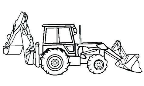 Digger Coloring Pages at GetColorings.com | Free printable colorings pages to print and color